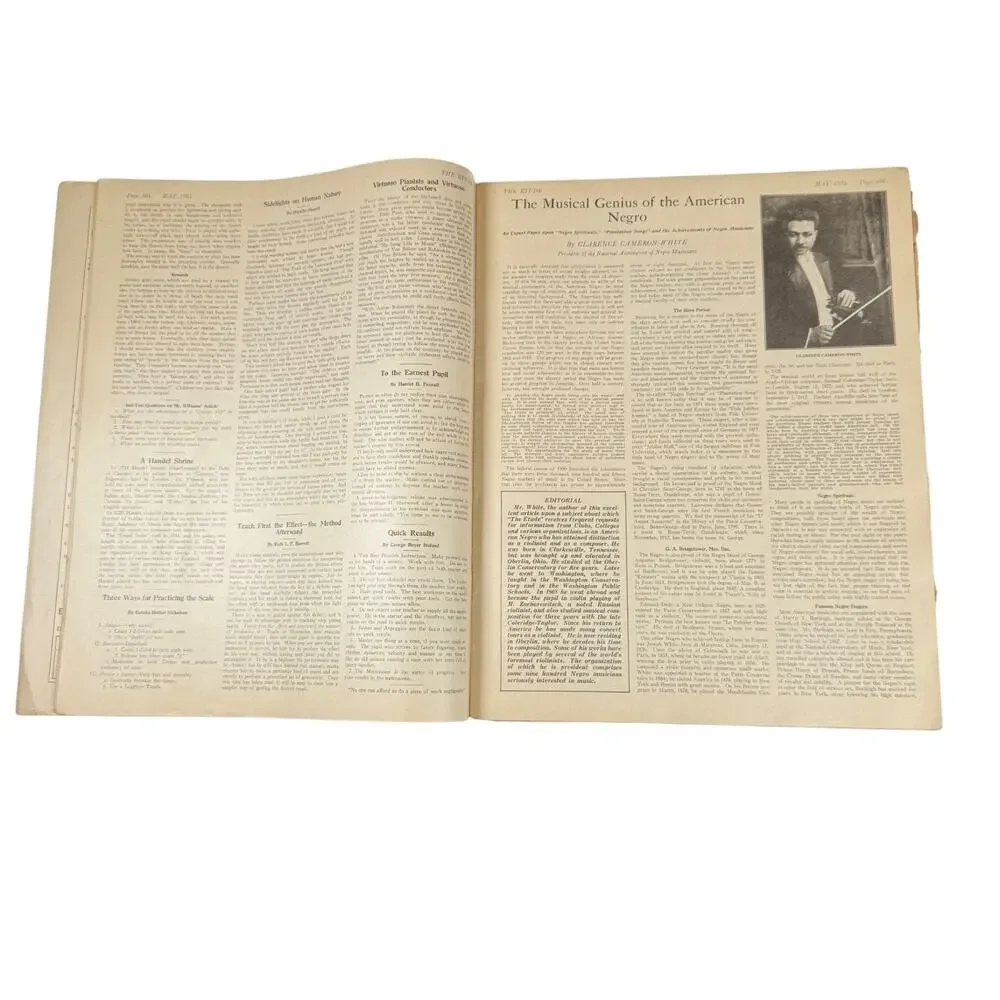 May 1924 The Etude Music Musical Magazine Vintage FOR ALL MUSIC LOVERS